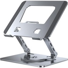 ZR-104 360 Derece Dönen Tabanlı Katlanabilir Taşınabilir Laptop Standı