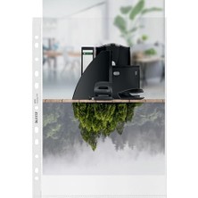 Recycle Poşet Dosya, A4, Şeffaf, 25 Adet