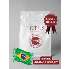 Lotus Coffee Brezilya Mogiana Unicafe Single Origin Çekirdek Kahve
