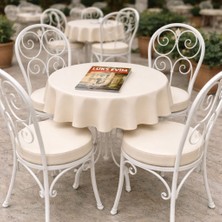 Yuvarlak Sandalye Minderi-Lüks Evim[1 Adet Minder]