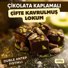 Arslanzade Çikolata Kaplamalı Fıstıklı Çifte Kavrulmuş Lokum 400G