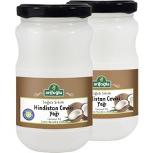 Arifoğlu Hindistan Cevizi Yağı 330 ml x 2 Nemlendirici Etkili Doğal Yağ Kullanım