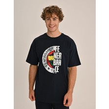 Erkek Trıbun Logolu Fenerbahçe Tshırt