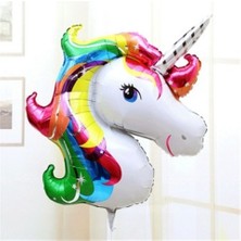 Parti Adresi Unicorn Kafa Folyo Balon 92X104 cm