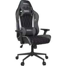 Rebelx Rombus Gri Renk Oyuncu Koltuğu Yüksek Yoğunluklu Sünger ile Uzun Süre Rahat Kullanım