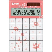 Need Nd-Cat Pembe Kedi Pati Desenli Hesap Makinesi