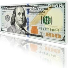 Dolar Baskılı Oyun Gaming Klavye Mouse Pad Masa Matı 70X30 cm