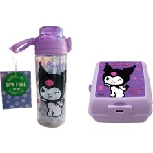 GENC DIJITAL BASKI Kuromi 500 ml Matara ve Beslenme Kabı