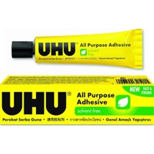 Uhu Çözücü Içermeyen Çok Amaçlı Yapışkan Tüp Blister Kart, Şeffaf