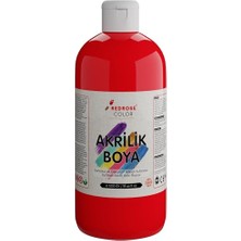 Kırmızı Akrilik Boya 500GR