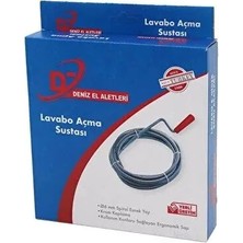 Lavabo Klozet Gider Açma Teli Açma Sustası 3 mt