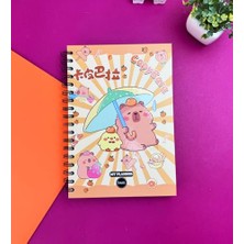 Şanslı Capybara Tasarımlı Konuşan Ajanda