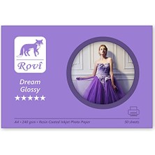 Dream Parlak Fotoğraf Kağıdı 240GSM 50YP A4