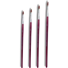 4'lü Akrilik ve Yağlı Boya Fırça Seti