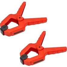 Yaylı Kıskaç Mandal El Tip Işkence Kırmızı Klips Hobi 38 mm 2 Adet