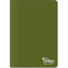 Colors A4 60 Yaprak Çizgili Defter, Yeşil