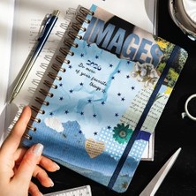 2026 A5 Spiralli Haftalık Ajanda 12 Aylık - Kolaj