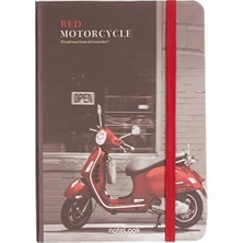Scrikss Red Notelook Çizgisiz Defter A6