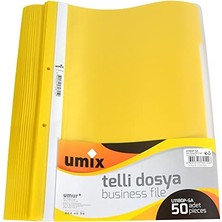 C A4 Telli Dosya 50'li Sarı