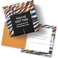 Thoughtfulls Pop-Open Kartları - Bunu Aldınız - 30 Açılır Kartlar, Her Birinin Içinde Farklı Ilham Verici Mesaj Var