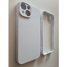 Pirok Store iPhone 13 Ile Uyumlu Logosuz Kamera Korumalı Içi Kadife Esnek Soft Silikon Kılıf