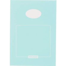 A5 Renkli Bloknot 50 Yaprak, Noktalı, Not Defteri, Turkuaz