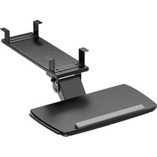 Digitus Masa Altı Çekilebilir Ayarlanabilir Klavye Rafı