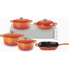 Le Creuset 5 Parça Döküm Tencere Seti