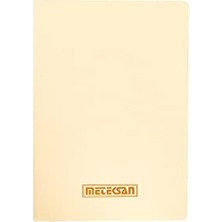 Notes 17X24 cm Karton Kapaklı Iplik Dikişli Defter, 32 Yaprak, Düz, Bej