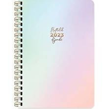 2023 A5 Sert Kapak Haftalık Ajanda