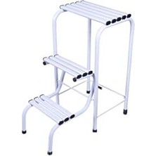 Tabure Merdiven Beyaz