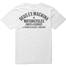 T-Shirt - Milano Address *beyaz* / Deus