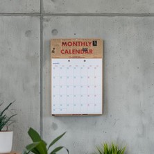 Aylık Planlayıcı Duvar Takvimi