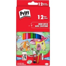 12'li Silinebilir Pastel Boya