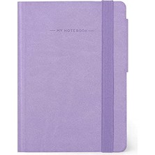 - Şeritli Defter, SMALL,192 Sayfa, Yumuşak Pu Kapak, Fsc® Sertifikalı Kağıtta, Fildişi Kağıt 90 G/m², Aylık Planlayıcı, Bölüm, Yer Imi, 9,5X13,5 Cm, Lavanta Rengi