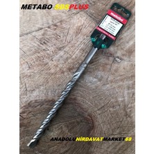 Metabo 12MM Beton Taş Delme Ucu Mermer Granit Delici Uç Germany 210MM Matkap Ucu