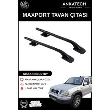 Ankatech Nıssan Country Siyah Maxport Tavan Çıtası Tüm Modeller