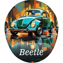 Retro Vosvos Beetle Mouse Pad