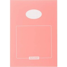 A5 Renkli Bloknot 50 Yaprak, Noktalı, Mercan