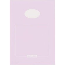 A5 Renkli Bloknot 50 Yaprak, Noktalı, Eflatun