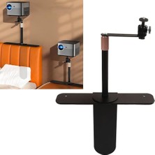 Ayarlanabilir Projeksiyon Standı, 24 cm - 40 cm Yükseklik Uzatma, Çoğu Projektör, Telefon ve Kamera ile Uyumlu, Taşınabilir Tasarım, 360° Açı Ayarı, Yüksek Mukavemetli Alaşımlı Çelik | TY12