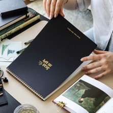 A4 Siyah Kraft Kapak Eskiz Defteri 60 Yaprak 140 Gr. Perforajlı Sketch Book