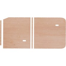 Twentie Wood Volkswagen Transporter T5-T6  Tavan  Iç Kaplama Uzun Şase