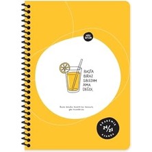 A5 Spiralli Akademik Ajanda - Başta Sıkıldım