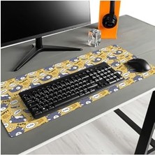 Hediyesepeti Kız Arkadaşa Hediye Sevimli Kedi Tasarımlı Mousepad - Mouse Pad - Fare Altlığı