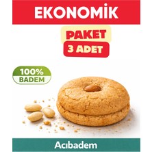 Arslanzade 3 Adet Acıbadem Kurabiyesi 100G Avantaj Paketi