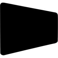 Gaming Oyuncu Mouse Pad, Kaymaz Taban Gamer Mousepad, Masa Koruyucu Masa Matı, Ofis Tipi Klavye ve Fare Altlığı (Siyah, 80X40 cm - Xl)
