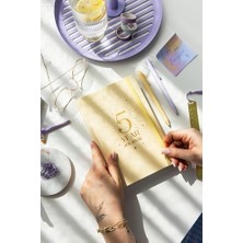 5 Yıllık Süresiz Günlük Ajanda 13X21 - Sarı