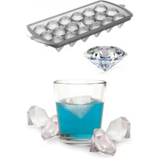 MiraLive Diamond Elmas Şeklinde Buz Kalıbı 18 Bölmeli