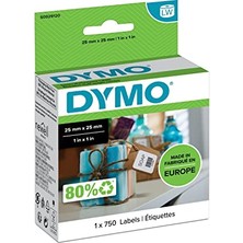 S0929120, Lw Çok Amaçlı Kare Etiket, (25X25 Mm) 750 Etiket/paket